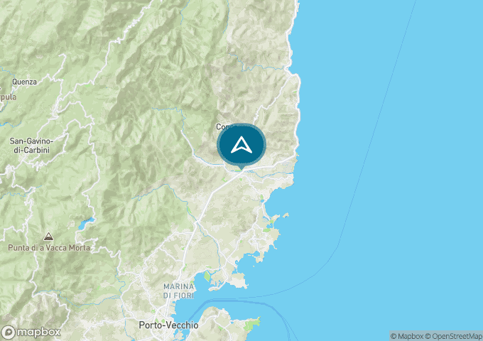 Localisez le camping sur la carte